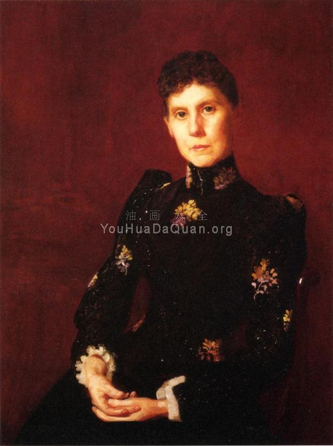 Portrait of Emil Fairchild Pollock - 托马斯·波洛克·安舒茨